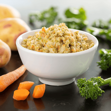 Hake, Carrot, Broccoli & Potato Pie (12x20g cubes)